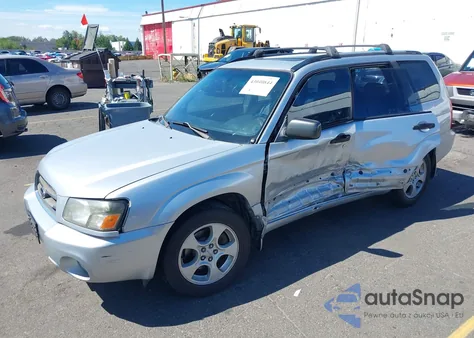 2004 Subaru Forester 2.5Xs from USA, damaged, VIN JF1SG65634H700919